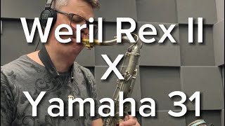 SAX TENOR WERIL REX 2 X TENOR YAMAHA 31 Qual sua opnião [upl. by Oisacin]