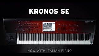 KORG KRONOS SE  Loaded with the new Italian Grand Piano and KApro Showcase [upl. by Emad]