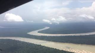 Sobrevôo pelo rio Purus Amazônia Brasil [upl. by Marozik632]