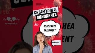 Gonorrhea treatment options pharmacy nursing medicine [upl. by Arahahs762]