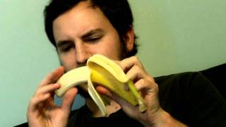 How to properly eat a banana in a room full of dudes [upl. by Trudy]