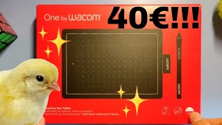 DISEGNARE IN DIGITALE CON 40€  One By Wacom [upl. by Akcir707]