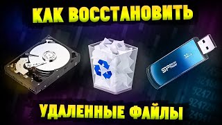 Как Восстановить Удаленные Файлы с Жесткого ДискаSSDФлешки [upl. by Adnalay705]