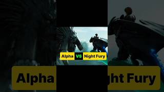 Alpha VS Night fury  movie explanation video in Hindi shorts shortsfeed youtubeshorts [upl. by Amsab451]