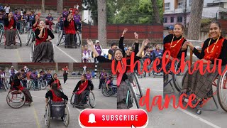 Wheelchair dance with beautifuls wheelchair user girl [upl. by Jeritah]