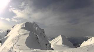 Climbing Garibaldis northeast face the rotten rock direct [upl. by Mcwilliams]