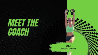 Meet Coach Ali [upl. by Richards]