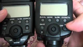 Canon Speedlites Overview 430EX  580EX  580EX II [upl. by Conlin642]