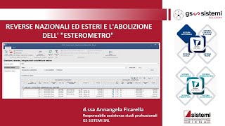 Webinar quotReverse nazionali ed esteri e labolizione dell quotesterometroquot [upl. by Evered]