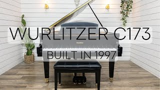 Wurlitzer C173 Baby Grand Piano Built in 1997 [upl. by Wenn]