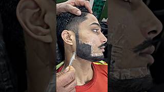 salon reels barber beard colour trending song [upl. by Bohlen]