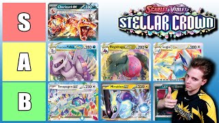 UPDATED Tierlist  All BEST Decks With Stellar Crown Pokémon TCG [upl. by Eelimaj]