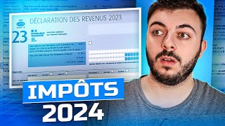 Comment faire sa première déclaration des impôts  2024 [upl. by Cruz]