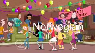 Phineas and Ferb  Candace party Norwegian [upl. by Nancee]