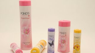 PONDS TALCUM POWDER REVIEWHOW TO USE loose powder [upl. by Helgeson]