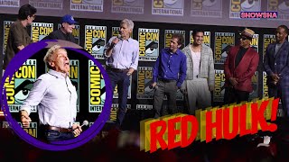 Harrison Ford Turns Into Red Hulk At Marvels Comic Con Panel In New Viral Video  WATCH [upl. by Noeled642]