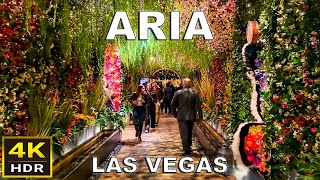 4K HDR Aria Las Vegas Walking Tour  Jan 2024  Las Vegas Nevada [upl. by Ellenij]