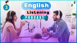 English PodCast  Learn English With Easy Conversational Podcast  E3 [upl. by Oiliduab152]