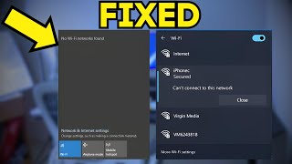 Fix Windows Cant Find WiFi Network Guide WiFi Not Showing Up [upl. by Salli]