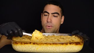 MAC AND CHEESE MUKBANG  ASMR [upl. by Corri204]