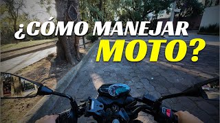 Como manejar moto desde Cero [upl. by Onitnevuj]