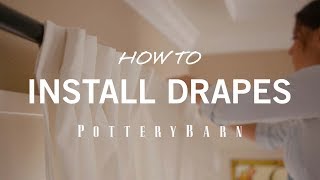 How to Install Drapes [upl. by Shulman]