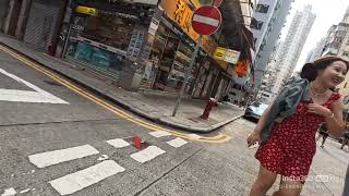 打風前的廟街油蔴地Women at Temple Street and Yau Ma Tei 050924 Hong Kong [upl. by Laen]