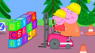 Nel mondo delle scavatrici  Peppa Pig Italiano Episodi completi [upl. by Ecirtak195]