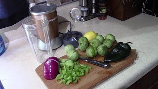 Fresh Homemade Tomatillo Salsa [upl. by Nitin502]