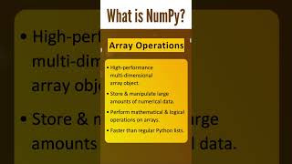 What is NumPy   Python Library for Data Science  Interview QampA [upl. by Meeharbi531]