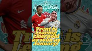 quotTrent AlexanderArnold Shocking leaving from liverpool in Januaryquot shorts trentalexanderarnold [upl. by Ireva]