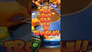 Trouble poker chips wsop pokershorts pokermemes ggpoker viralvideo viralshorts viral [upl. by Nohs]