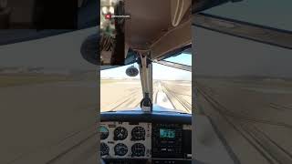 Crosswind Takeoff aviation msfs2020 flightvlog kspi [upl. by Nnadroj768]