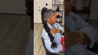 PONYTAIL HAIRSTYLE STUNNING LOOK🔥ponytails viralvideo shorts MILLIONVIEWS foryou [upl. by Hnilym]