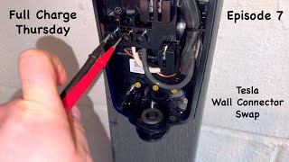 🔧⚡ Tesla Charging Issue Swapping Out the Wall Connector 🚗🔌 Full Charge Thursday Ep 7 tesla [upl. by Casia]