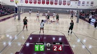 WHS VB JV1 vs Nashoba [upl. by Komarek637]