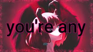 Nightcore  Freak Lyrics [upl. by Skell]