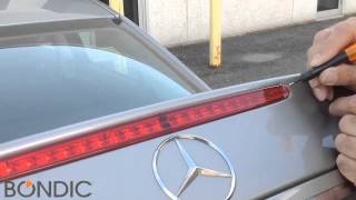 Bondic  Mercedes E class Brake Light Repair [upl. by Atiral]