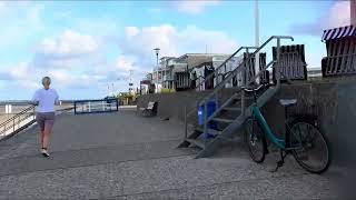 Norderney  Am Morgen kleine Fahrradtour vom West zum Nordstrand [upl. by Conah]