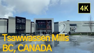 4K 🇨🇦 Tsawwassen Mills Delta BC CANADA [upl. by Hadik70]