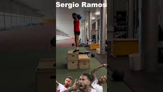 Sergio Ramos Training at Gym Ramos training for Sevilla FC [upl. by Varrian]