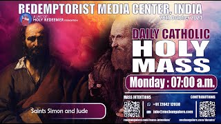 Catholic Holy Mass  Saints Simon and Jude 28th October 2024  Monday [upl. by Niatirb]