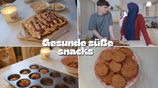 Drei gesunde Süße Snacks  Schnell amp Einfach [upl. by Ymorej]