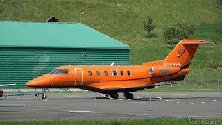 Airport Buochs 2020 Aug  New PC24s with other Pilatus Aircrafts and Guests [upl. by Sarena]