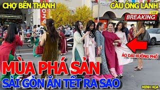 Toàn cảnh TẾT SÀI GÒN ĂN CHƠI KHẮP NƠI  CHỢ BẾN THÀNH CHỢ TẠ THU THÂU  CẦU ÔNG LÃNH amp TAKASHIMAYA [upl. by Htedirem237]