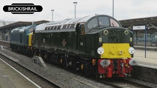 D213 Andania returns to the Mainline  D213 40145 amp 20107  Crewe HS  Barrow Hill  090421 [upl. by Murrell]