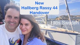 New Hallberg Rassy 44 Handover from Ellös Sweden Sailing Breezy Ep 2 HD 1080p [upl. by Seline941]