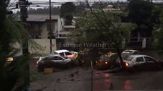 Terrible day for the Capital of Ecuador Worst flood in Quito in 20 years [upl. by Ariom]