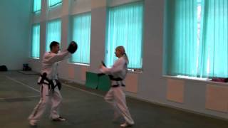 taekwondo ITF training [upl. by Ellatsyrc]