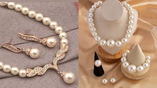 top white pearls necklace design collection ideas [upl. by Seidel307]